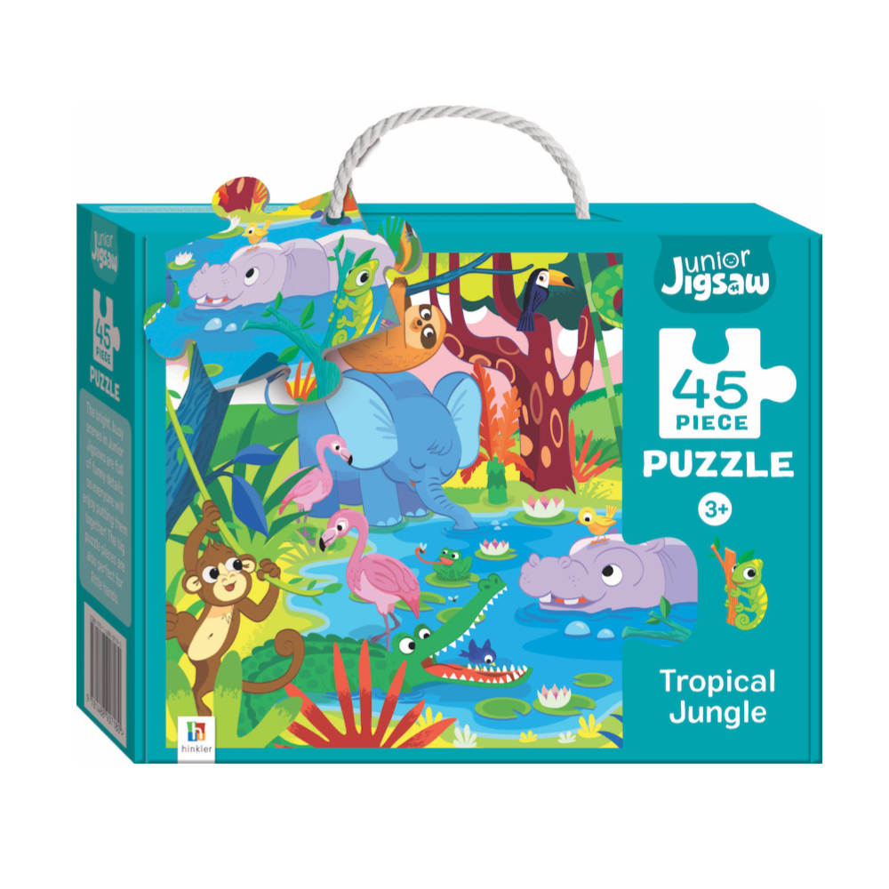 Tropical Jungle 45 Piece Junior Jigsaw Puzzle Tropical Jungle 45 Piece Junior Jigsaw Puzzle
