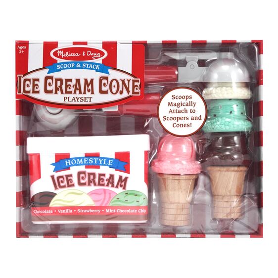 Magnetic ice cream playset outlet