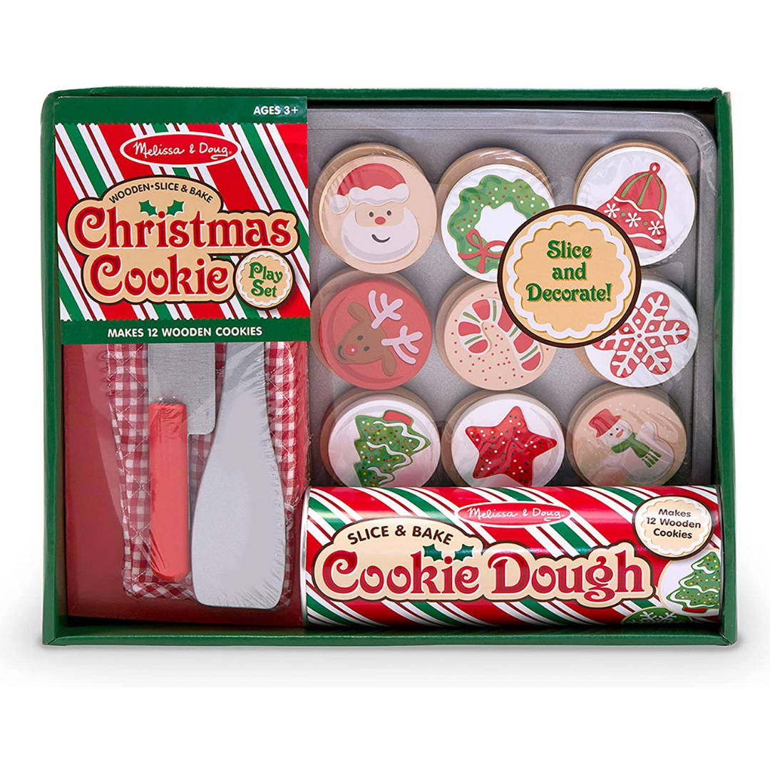 Wooden sales cookie set